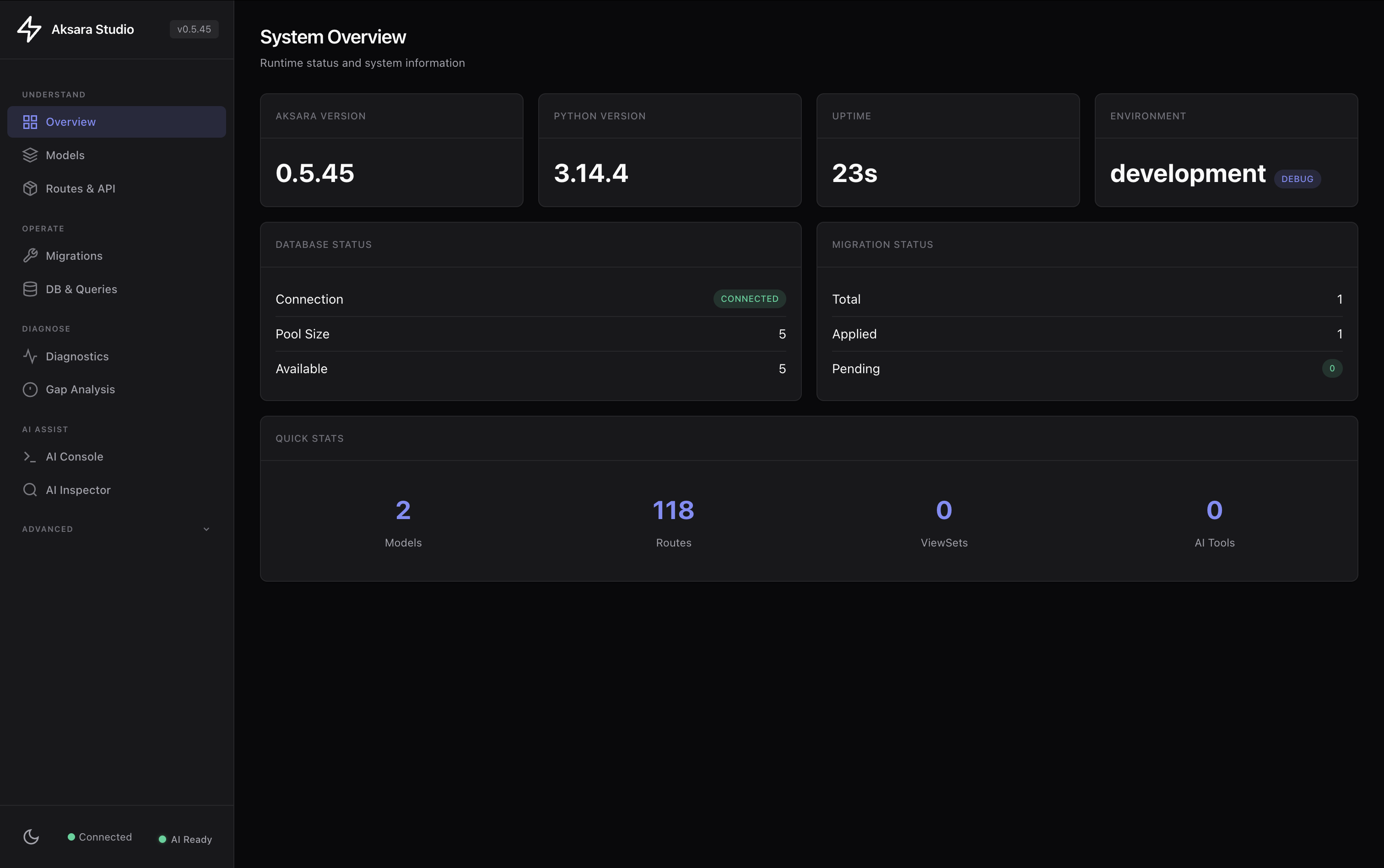 Aksara Studio — System Overview